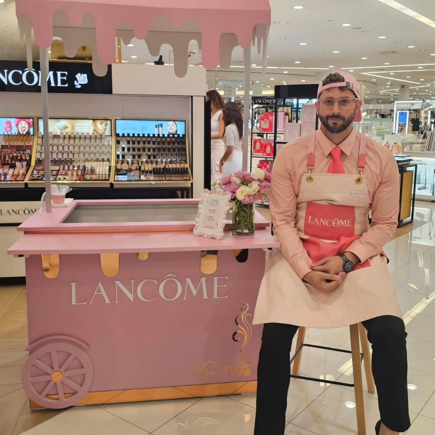 Sabores exclusivos para una activación de Lancôme
